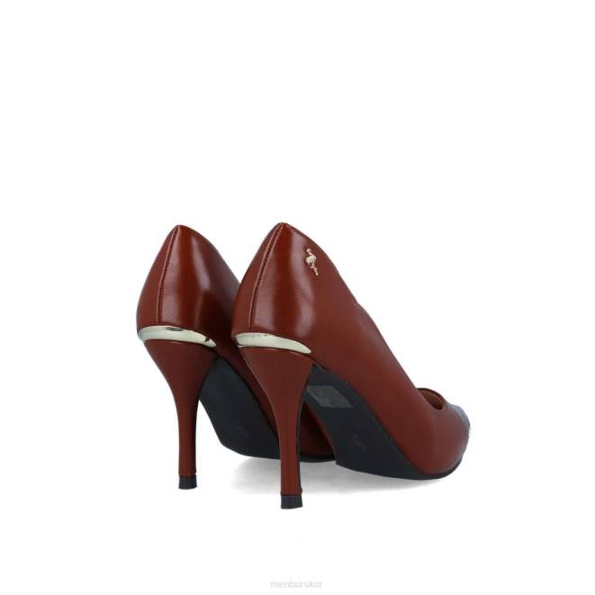 Menbur kvinnor brun calari casual chic sko 608J3373