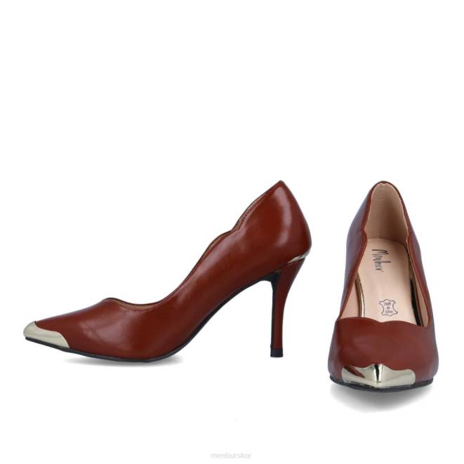 Menbur kvinnor brun calari casual chic sko 608J3373