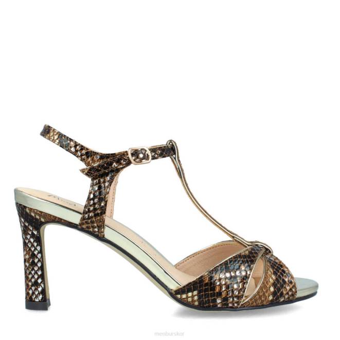 Menbur kvinnor brun calasetta casual chic sko 608J257