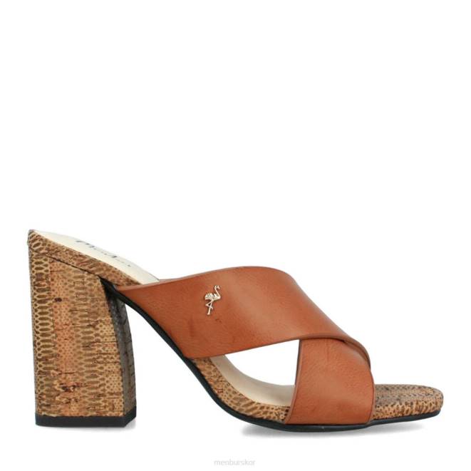 Menbur kvinnor brun cantiano casual chic sko 608J3045