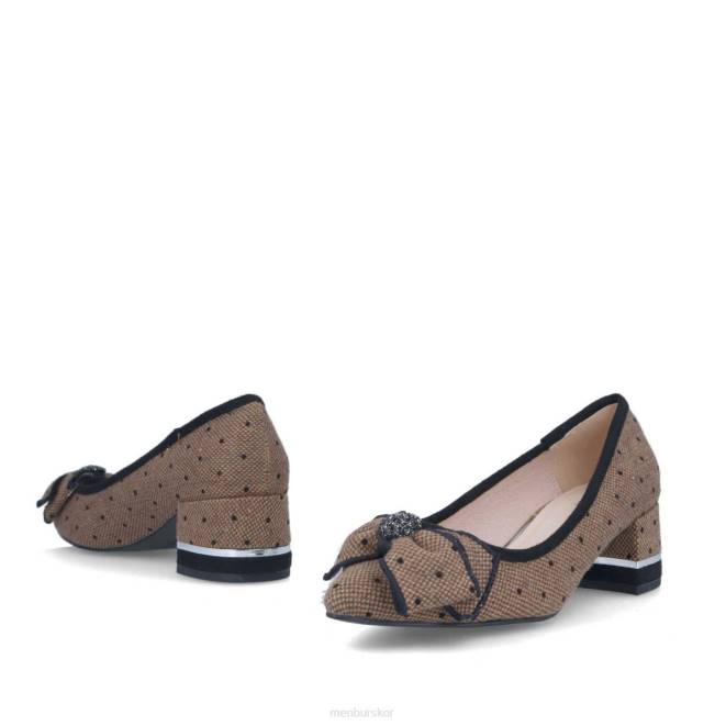Menbur kvinnor brun fitalia casual chic sko 608J414