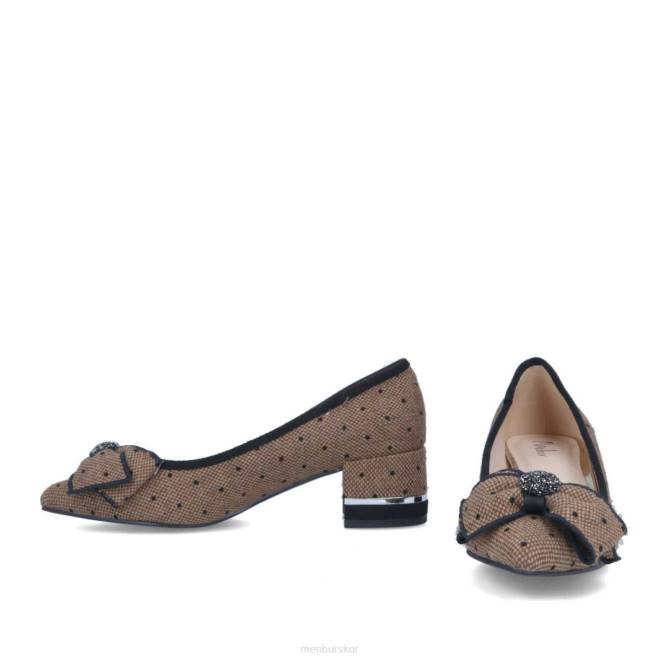 Menbur kvinnor brun fitalia casual chic sko 608J414
