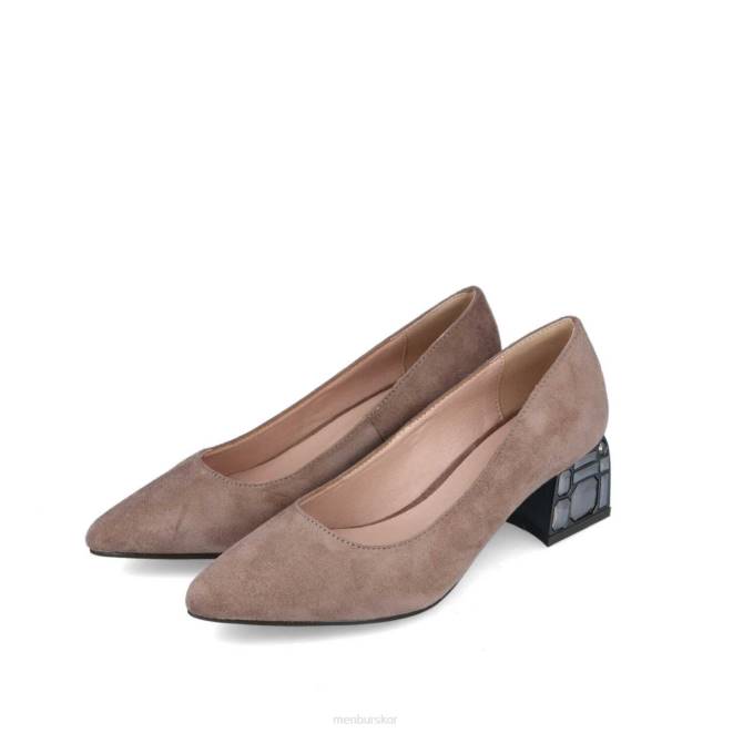 Menbur kvinnor brun karpinon casual chic sko 608J3358