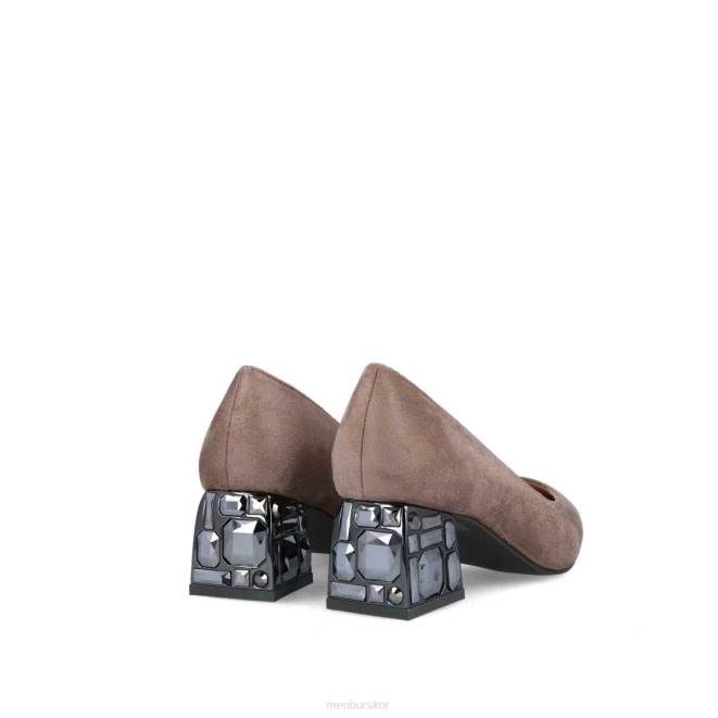 Menbur kvinnor brun karpinon casual chic sko 608J3358