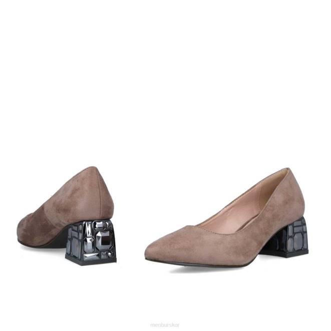 Menbur kvinnor brun karpinon casual chic sko 608J3358