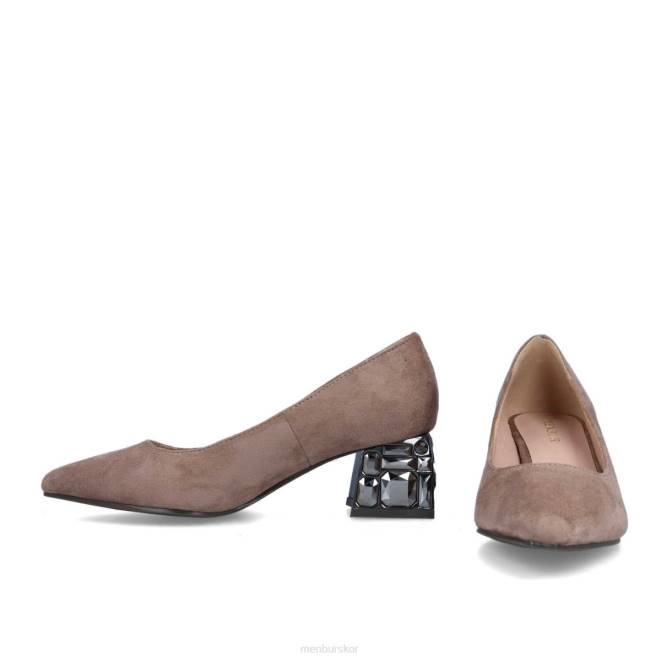 Menbur kvinnor brun karpinon casual chic sko 608J3358