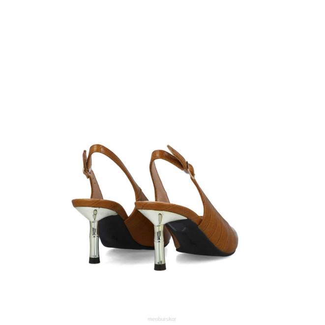 Menbur kvinnor brun lacerta casual chic sko 608J2977