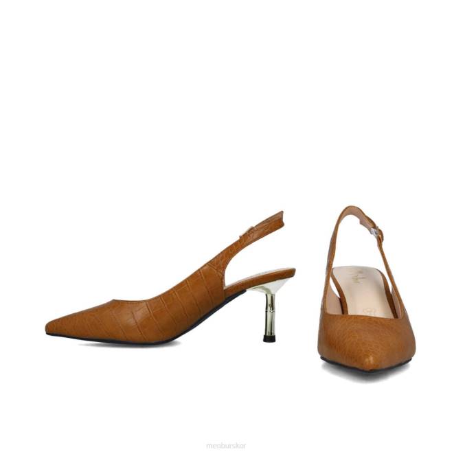 Menbur kvinnor brun lacerta casual chic sko 608J2977