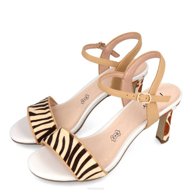 Menbur kvinnor brun mesola casual chic sko 608J339