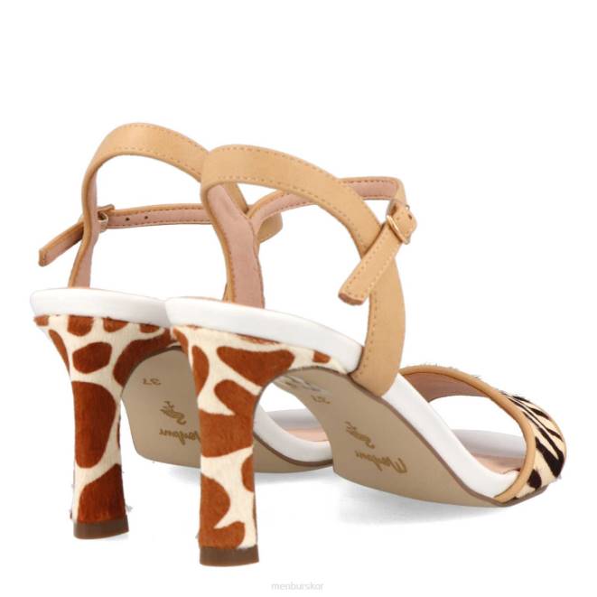 Menbur kvinnor brun mesola casual chic sko 608J339