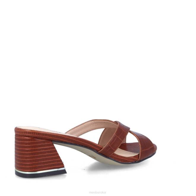 Menbur kvinnor brun roccella casual chic sko 608J3553