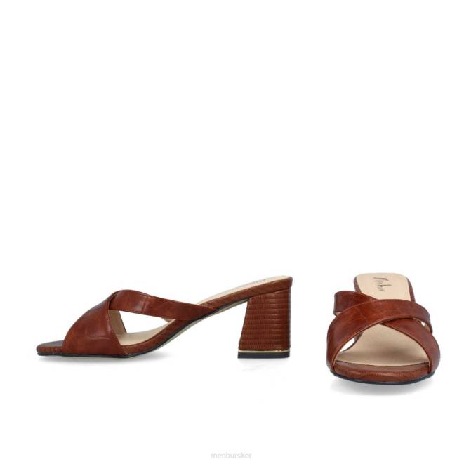 Menbur kvinnor brun roccella casual chic sko 608J3553