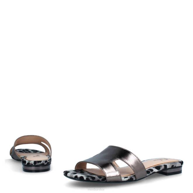 Menbur kvinnor grå alino casual chic sko 608J3558