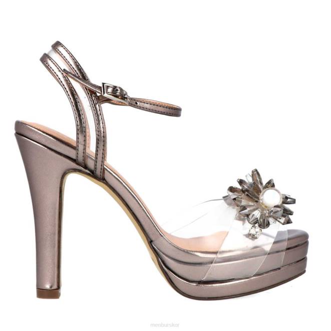 Menbur kvinnor grå altilia casual chic sko 608J3604