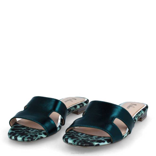 Menbur kvinnor grön alino casual chic sko 608J485