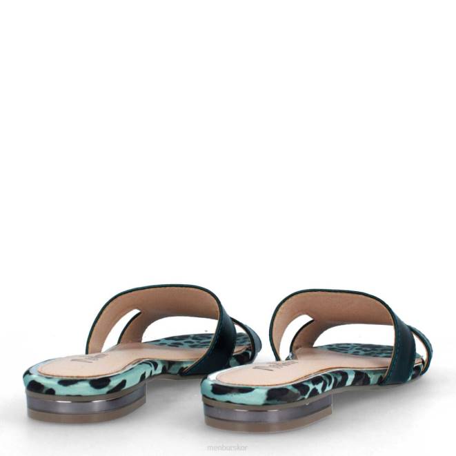 Menbur kvinnor grön alino casual chic sko 608J485