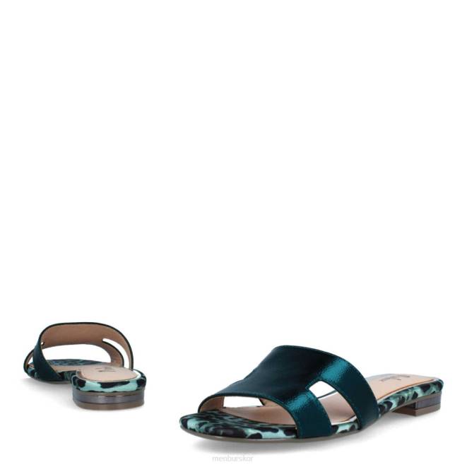 Menbur kvinnor grön alino casual chic sko 608J485