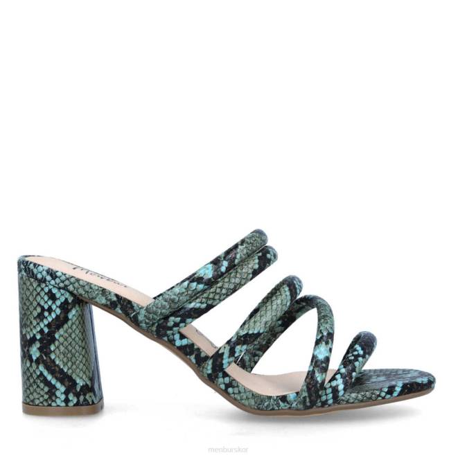 Menbur kvinnor grön baschi casual chic sko 608J280