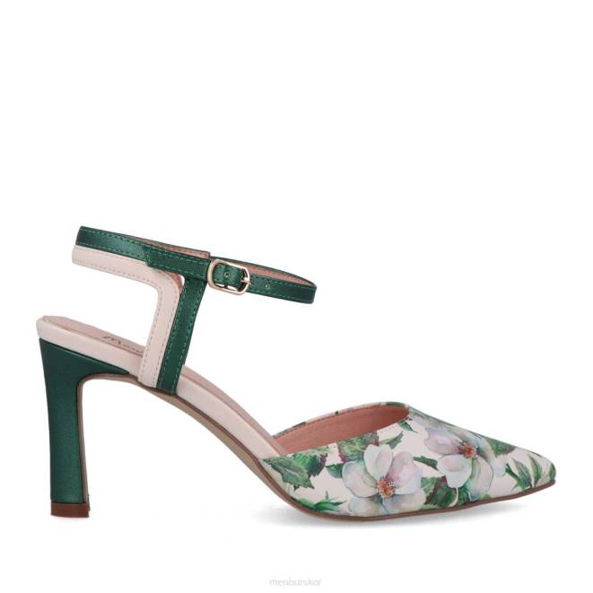 Menbur kvinnor grön borgatello casual chic sko 608J225