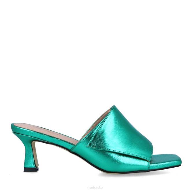 Menbur kvinnor grön borso casual chic sko 608J3540