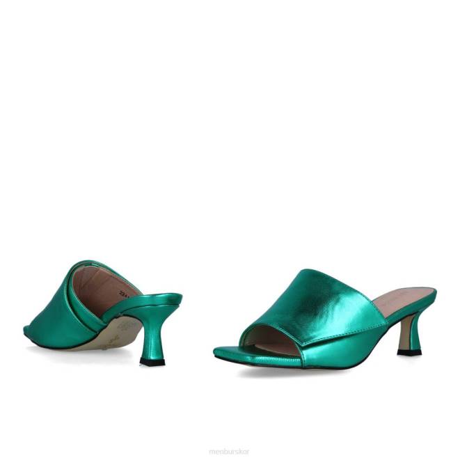 Menbur kvinnor grön borso casual chic sko 608J3540