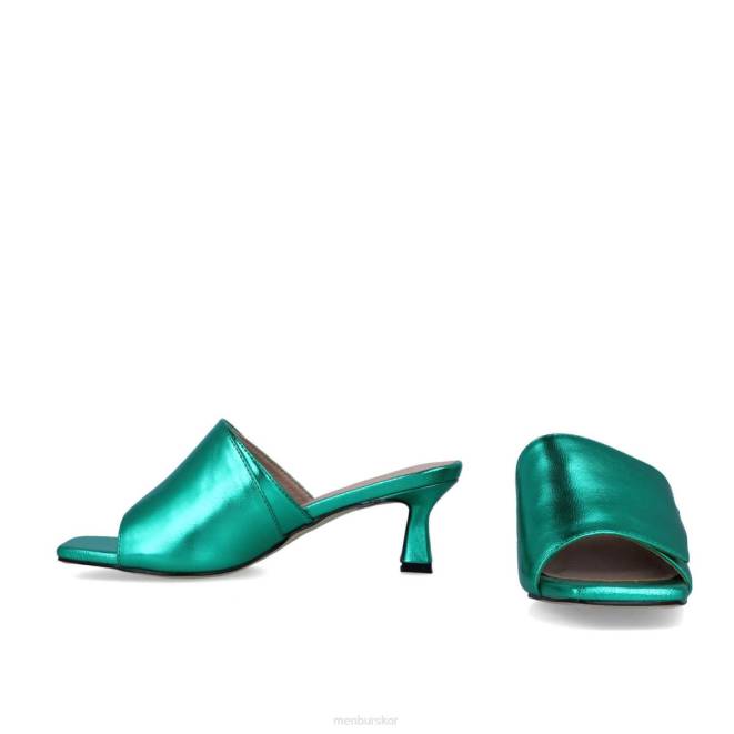 Menbur kvinnor grön borso casual chic sko 608J3540