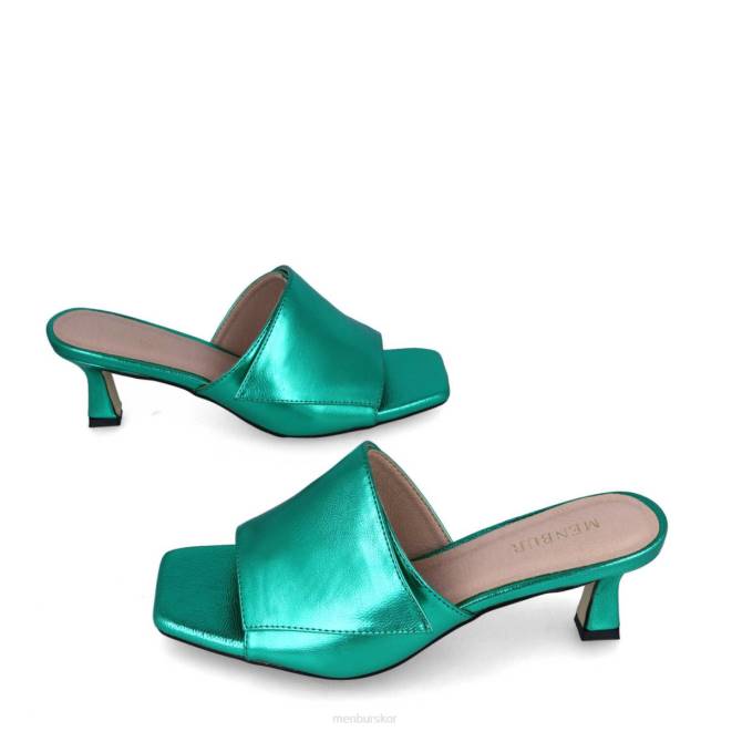 Menbur kvinnor grön borso casual chic sko 608J3540