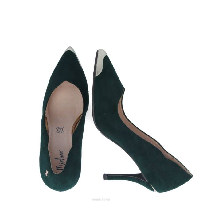 Menbur kvinnor grön botrona casual chic sko 608J389