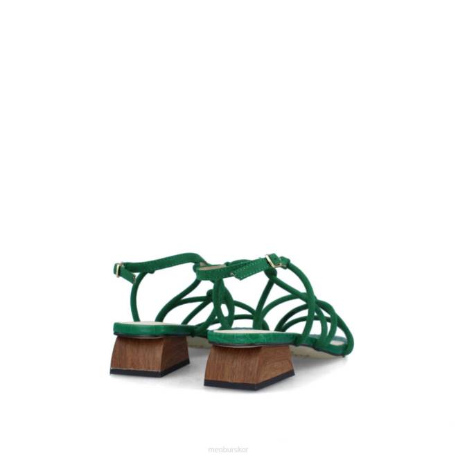 Menbur kvinnor grön capitone casual chic sko 608J3548