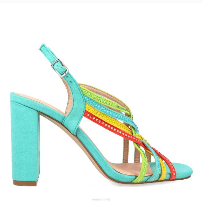 Menbur kvinnor grön castro casual chic sko 608J494