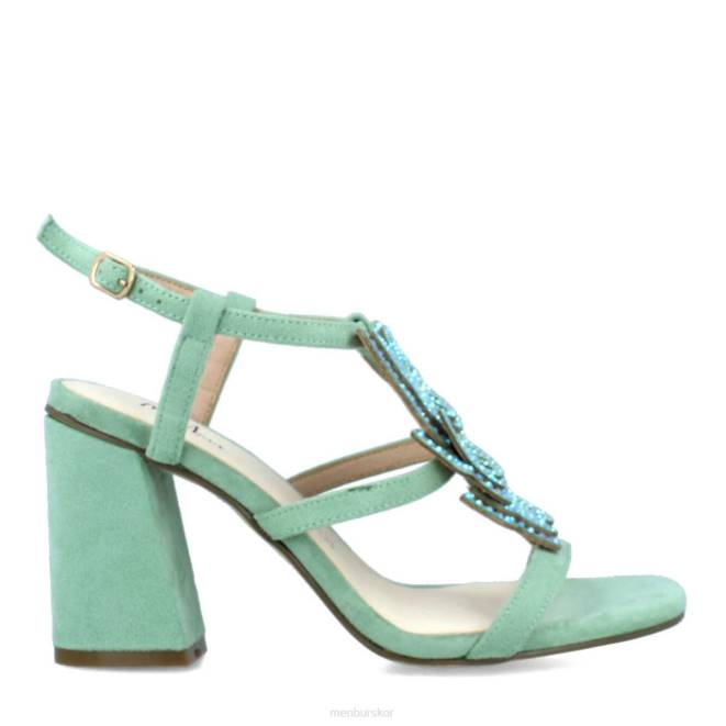 Menbur kvinnor grön chienti casual chic sko 608J3091