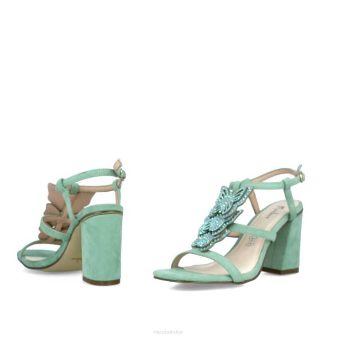 Menbur kvinnor grön chienti casual chic sko 608J3091