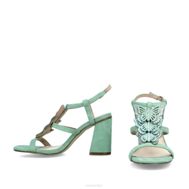 Menbur kvinnor grön chienti casual chic sko 608J3091