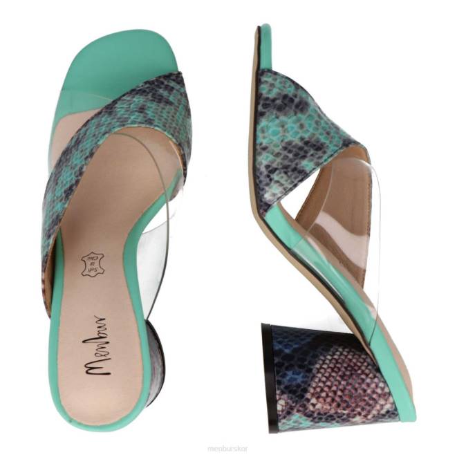 Menbur kvinnor grön dogana casual chic sko 608J3216