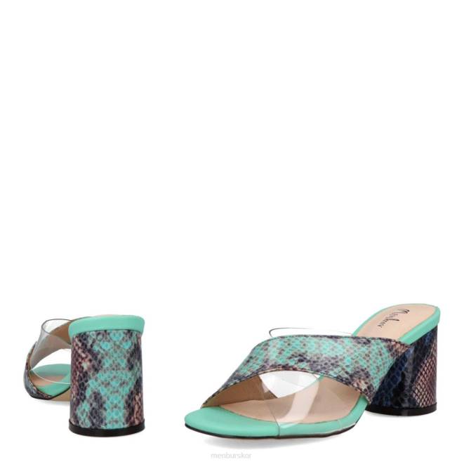 Menbur kvinnor grön dogana casual chic sko 608J3216
