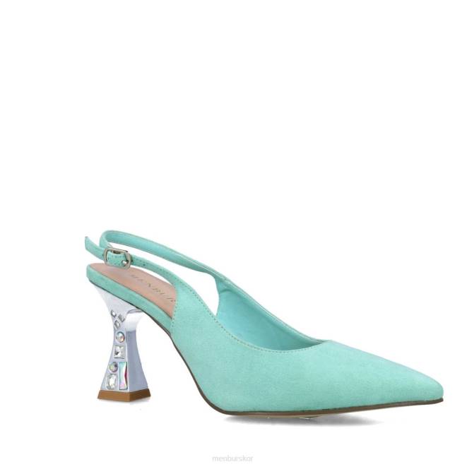 Menbur kvinnor grön enif casual chic sko 608J3494