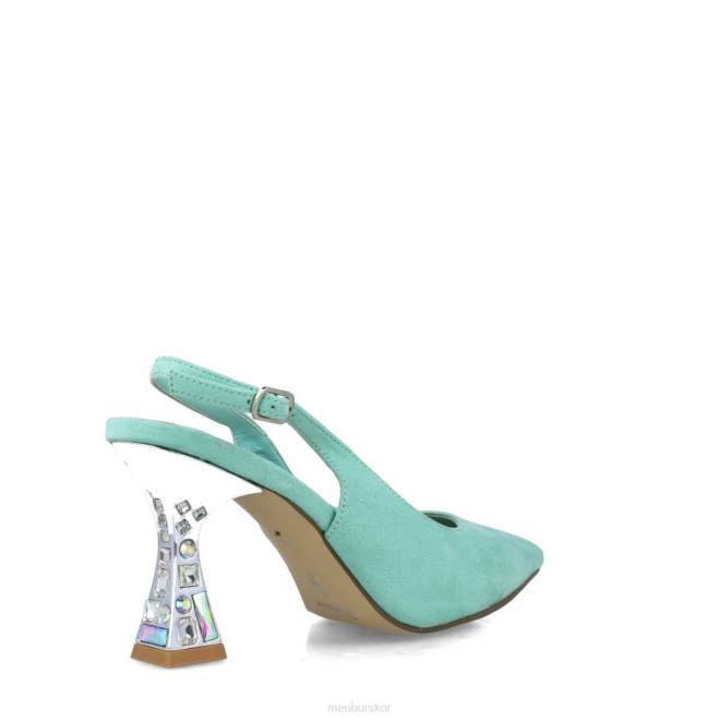 Menbur kvinnor grön enif casual chic sko 608J3494