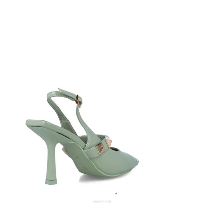 Menbur kvinnor grön fiskarna casual chic sko 608J2966