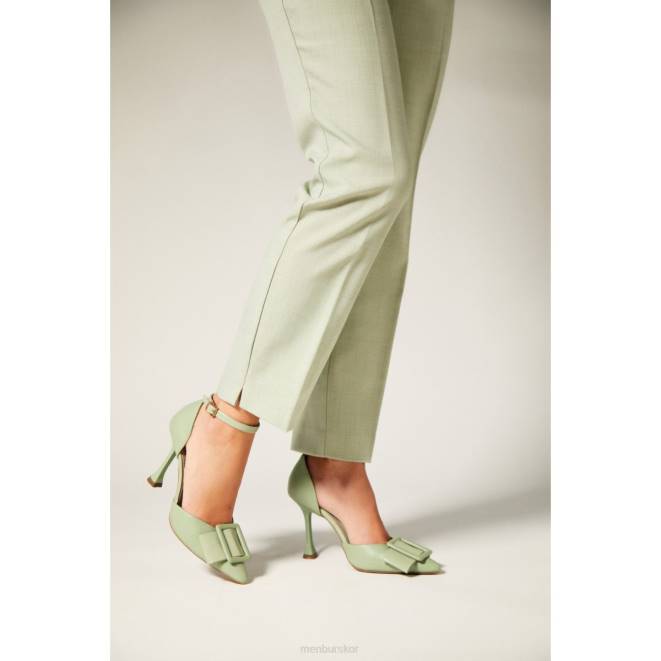 Menbur kvinnor grön fornacis casual chic sko 608J2989