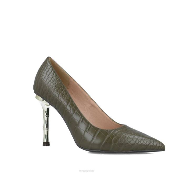 Menbur kvinnor grön lacerta casual chic sko 608J2986