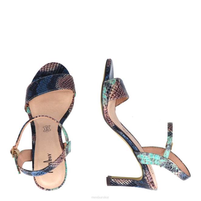 Menbur kvinnor grön polesino casual chic sko 608J337