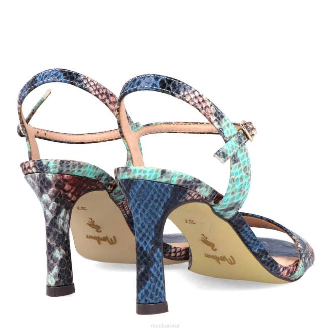 Menbur kvinnor grön polesino casual chic sko 608J337