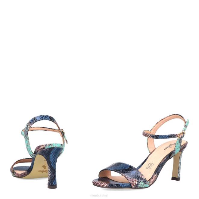 Menbur kvinnor grön polesino casual chic sko 608J337