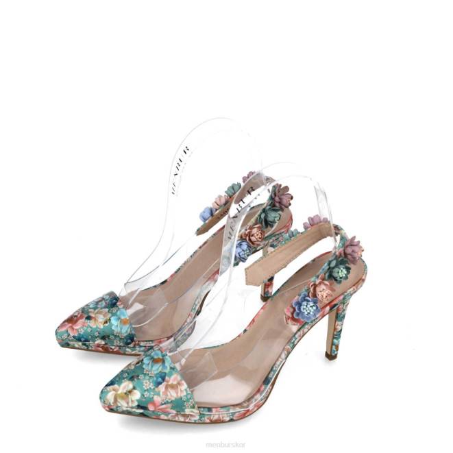 Menbur kvinnor grön praecipua casual chic sko 608J456