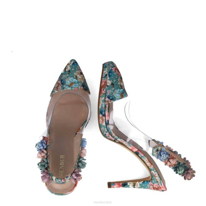 Menbur kvinnor grön praecipua casual chic sko 608J456