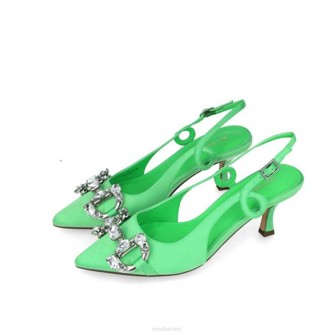 Menbur kvinnor grön vega casual chic sko 608J196