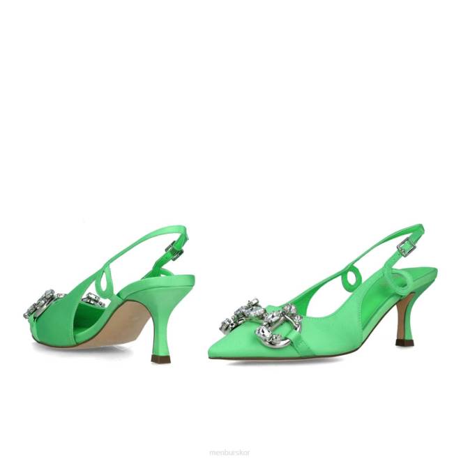 Menbur kvinnor grön vega casual chic sko 608J196