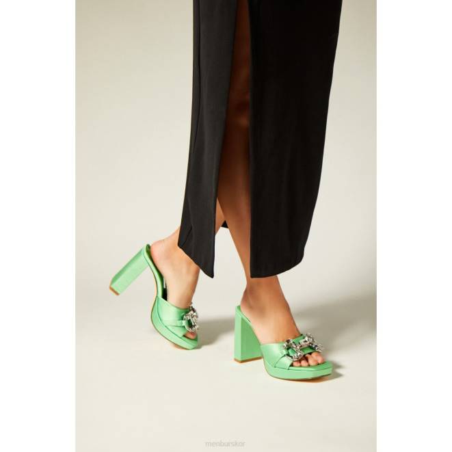 Menbur kvinnor grön vega casual chic sko 608J2934