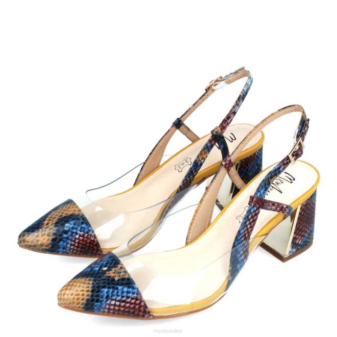 Menbur kvinnor gul alme casual chic sko 608J3064