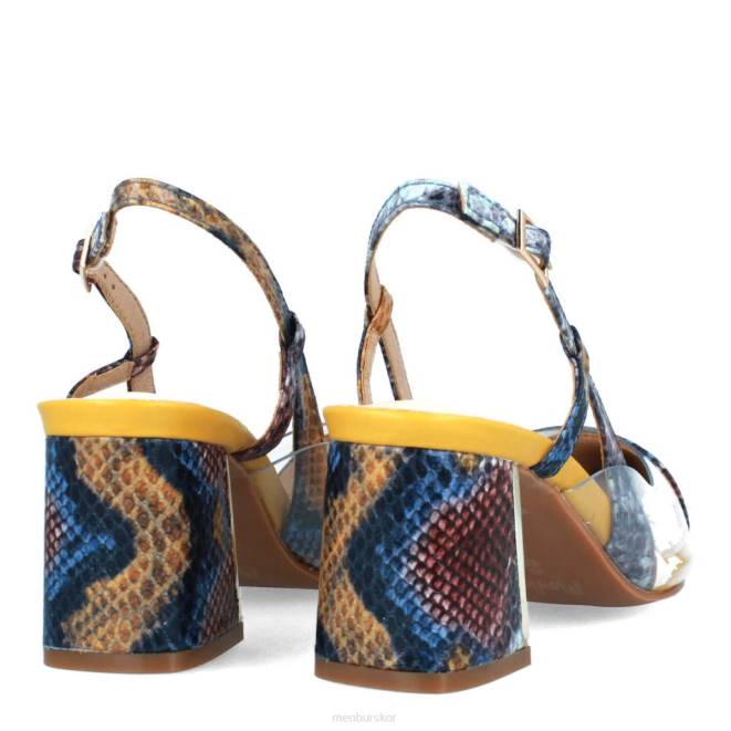 Menbur kvinnor gul alme casual chic sko 608J3064